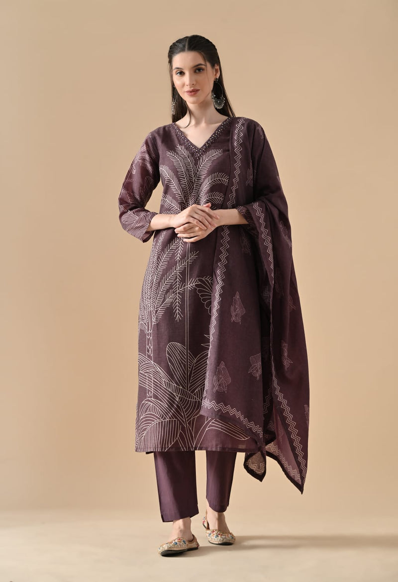 Woven Whimsy: Elevate Your Wardrobe with Artisan Kurta Set